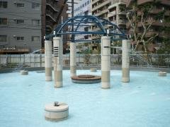 要出典 9月 じゃぶじゃぶ池 月島 勝どき 月島第二児童公園(東京都中央区)