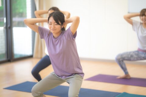 女性 運動 スクワット 4001234_m