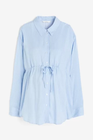 要出典 H&M MAMA ベルテッドブラウス
