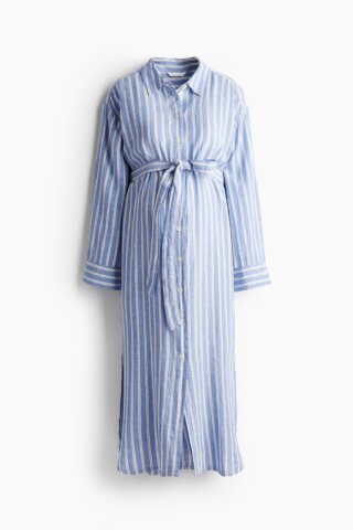 要出典 H&M マタニティ MAMA Before & After シャツドレス