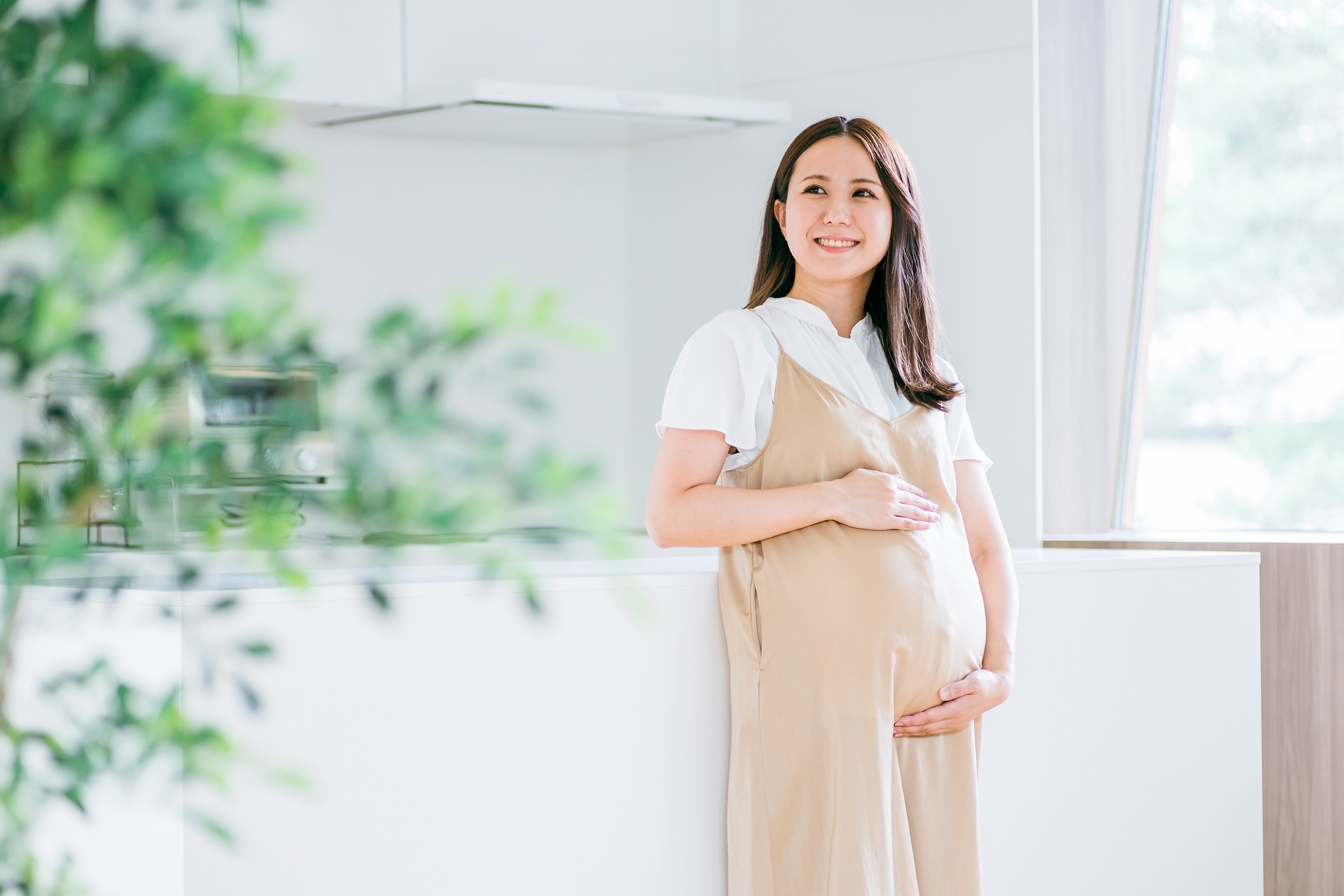 マタニティストキング、妊婦ストキング、おなかが大きい人がおすすめ 