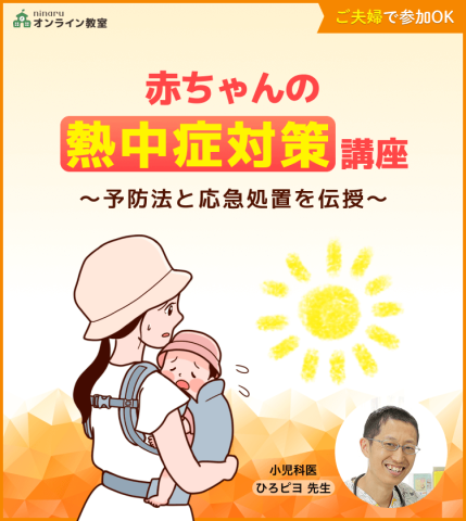 熱中症対策講座　バナー（ボタンなし）