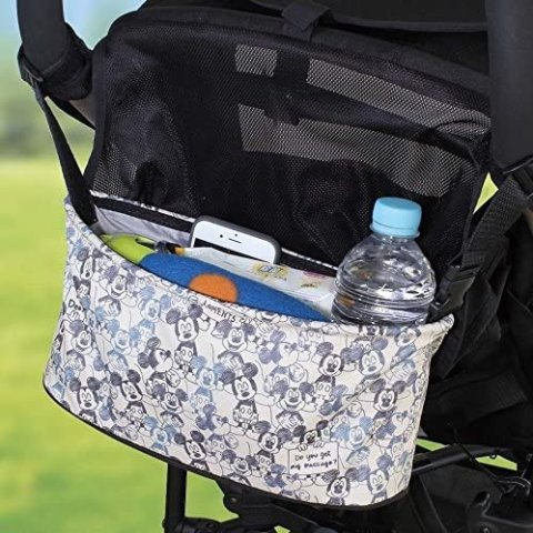 要出典 ベビーカー用バッグ ナポレックス Disney Baby ベビーカーバッグ ポーチ ミッキーマウス