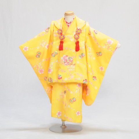 要出典 七五三 着物 レンタル 女の子 3歳 Frou Frou フルフル