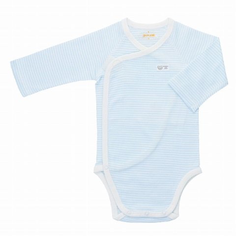 要出典 ロンパース 男の子  赤ちゃんの城 長袖ロンパース