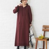 要出典 マタニティワンピース ニッセン マタニティ マキシ丈パーカーワンピース