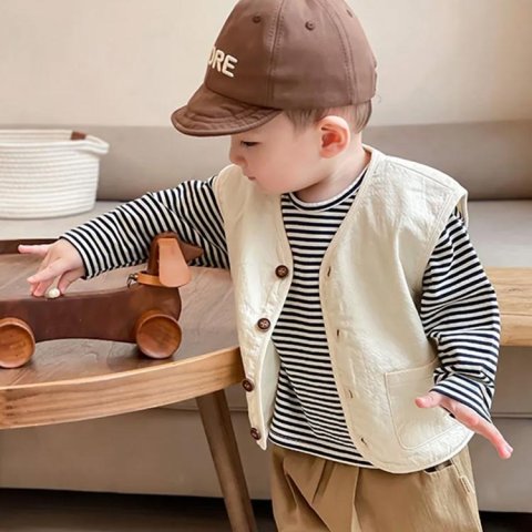 要出典 キッズベスト キッズ インナーベスト