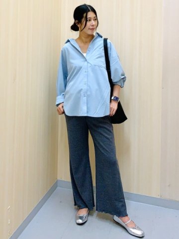 要出典 お知らせ ジーユー ブラッシュドリブイージーパンツ