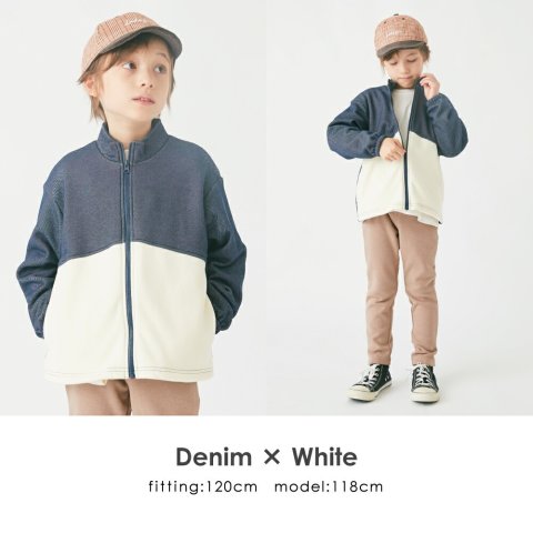 要出典 キッズアウター エバークローゼット 裏起毛ブルゾン