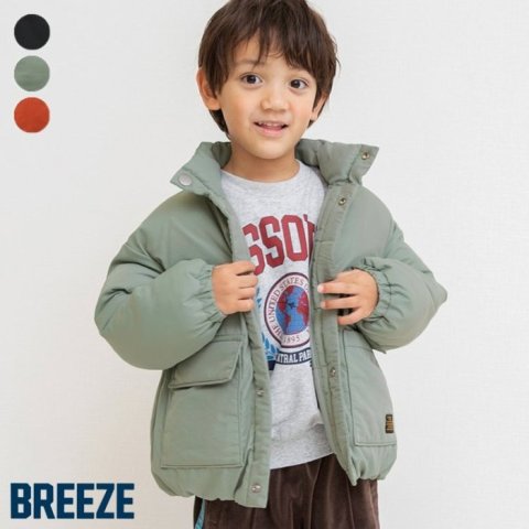 要出典 キッズアウター BREEZE 中綿ジャケット