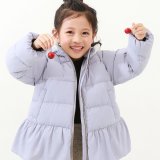 要出典 キッズアウター devirock ファイバーダウン ペプラムジャケット