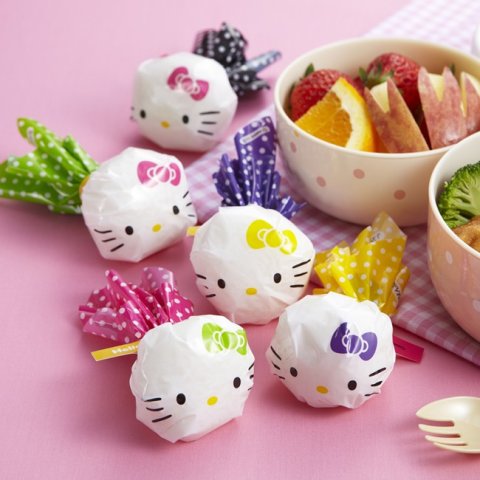 要出典 おにぎりラップ ハローキティ おにぎりラップ