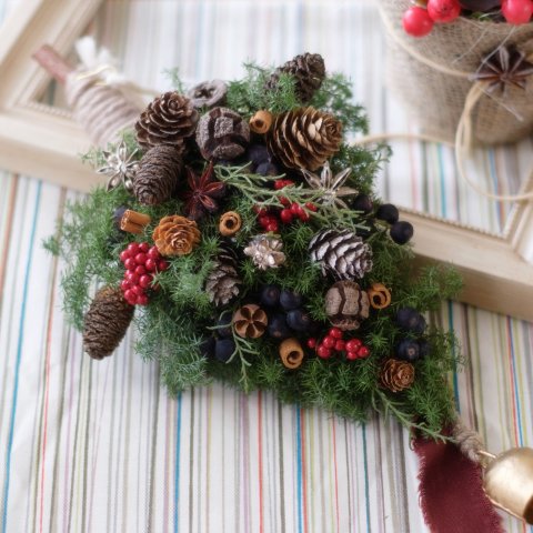 要出典 クリスマスリース スワッグ 西井バラ園 クリスマス スワッグ