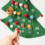 要出典 アドベントカレンダー クリスマス フェルトアドベントカレンダー