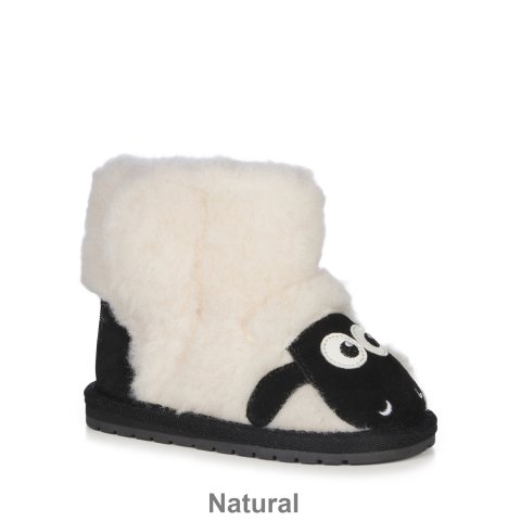 要出典 ベビー ムートンブーツ EMU（エミュ）ベビー ひつじのショーン コラボ