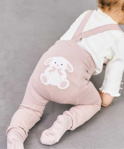要出典　baby　お知らせ　アプレ　アニマルおしりモチーフレギンス＆ソックスセット