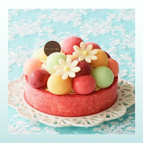 要出典 クリスマスケーキ ルタオ バルーン ド フリュイ アイスケーキ 4号サイズ