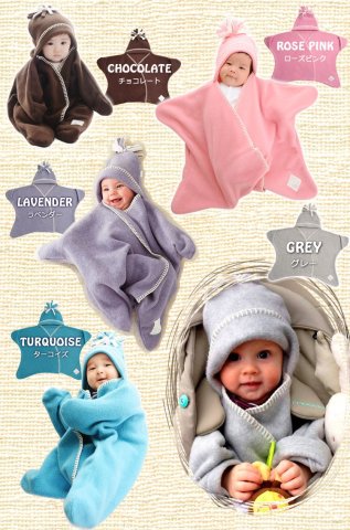 要出典 おくるみ Tuppence＆Crumble 星型アフガン スターラップ