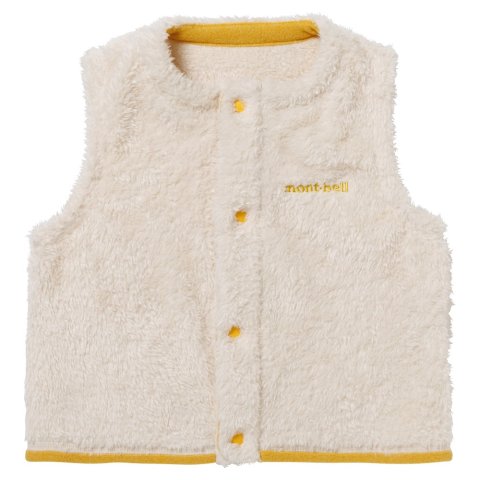 要出典　baby　お知らせ　モンベル　クリマエア ベスト Baby's