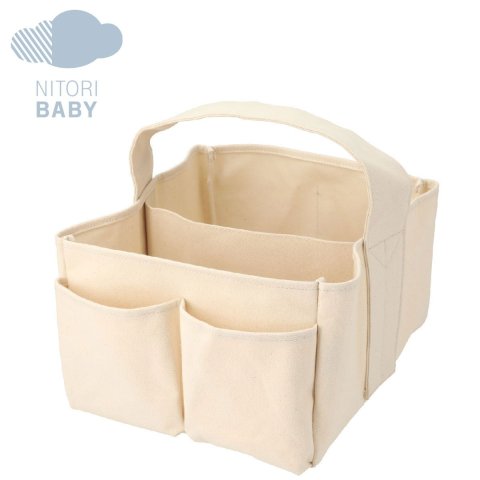 要出典 ニトリベビー 整理用バスケット（キャンバス）