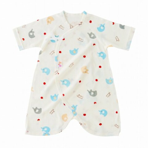 要出典 コンビ肌着 赤ちゃんの城 コンビ肌着 ぞうさん