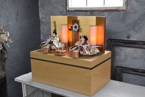 要出典 雛人形 おすすめ 人形のあいはる 萌奈 親王飾り