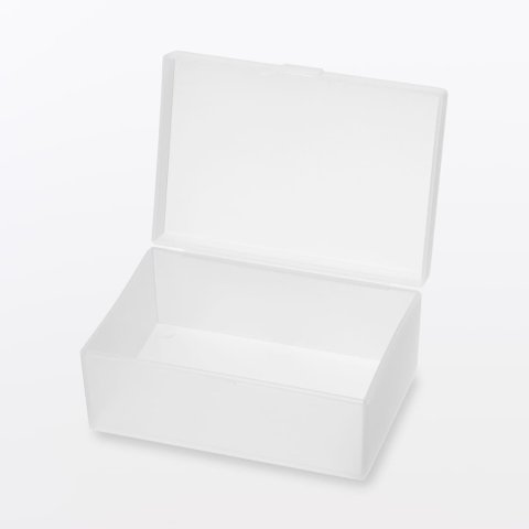 要出典 無印良品 ポリプロピレン小物ケース・Ｌ