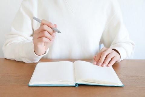 ノート　日記　ものを書く