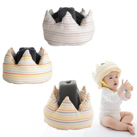 要出典 ごっつん防止クッション アンジェロラックス  クラウン ベビー ヘルメット