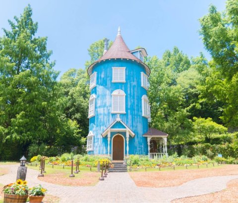 要出典　春のお出かけ　ムーミンバレーパーク