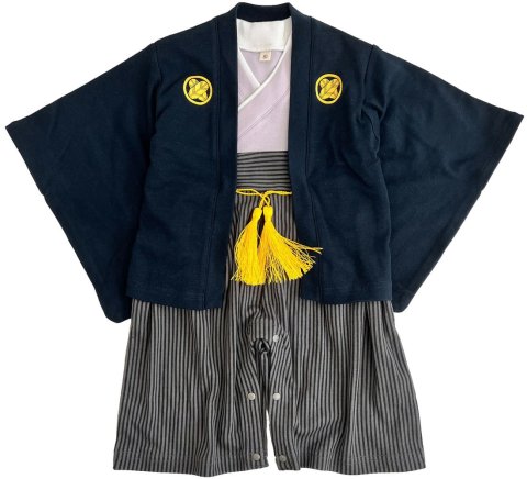 要出典 袴ロンパース 男の子 袴ロンパース
