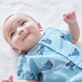 要出典 ninaru お知らせ 西松屋 出産準備 ベビー服 2枚組フライスコンビ肌着（いちご）