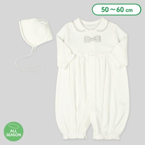 要出典 ninaru お知らせ 西松屋 出産準備 ベビー服 スムースフード付きセレモニードレス