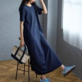 要出典 お知らせ ninaru マタニティワンピース ニッセン 吸汗速乾・UVカットカノコすっきりVネックワンピース