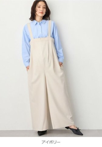 要出典 マタニティ パンツ エンジェリーベ Wアジャスター付き オールインワン