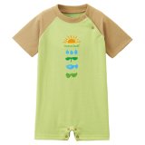 要出典 お知らせ baby タフなベビー服 モンベル WIC.ショートスリーブ ロンパース