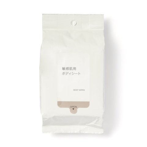 要出典 お知らせ ninaru 妊娠中の汗・ニオイ 対策グッズ 無印良品 敏感肌用ボディシート