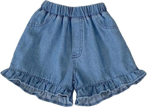 要出典  キッズハーフパンツ デニム ショートパンツ
