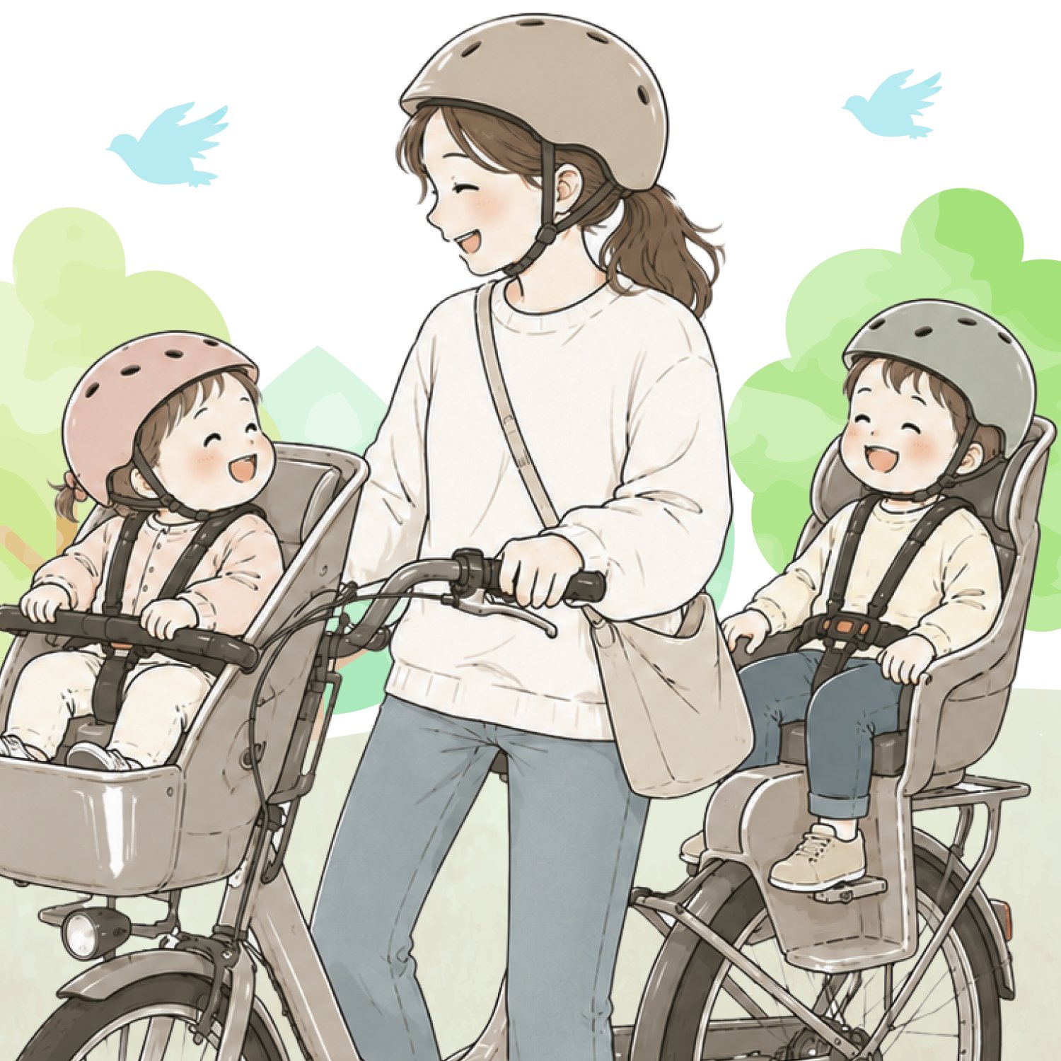 子ども乗せ電動自転車の後悔しない選び方！人気3メーカーを実物比較《特別クーポンも》