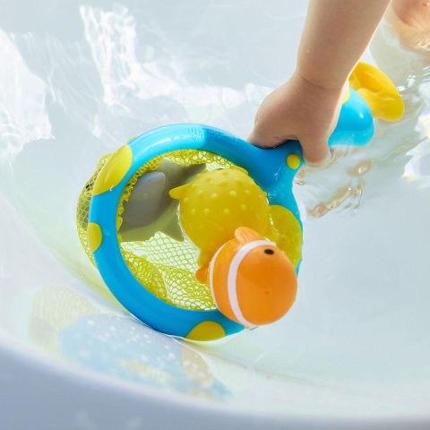 要出典 お知らせ baby 水遊びグッズ munchkin（マンチキン）お風呂 プール おさかなキャッチネット