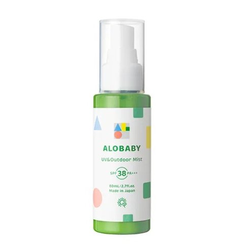 要出典 ママバッグ 中身 夏 アロベビー UV＆アウトドアミスト SPF38 PA+++