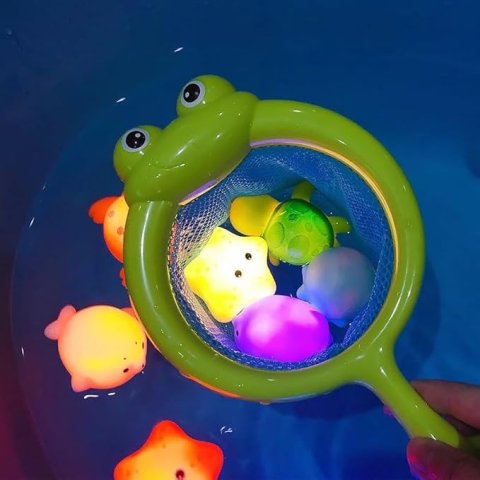 要出典 光る おもちゃ お風呂 おもちゃ 金魚すくいセット 光る