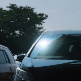 真夏　車　熱中症