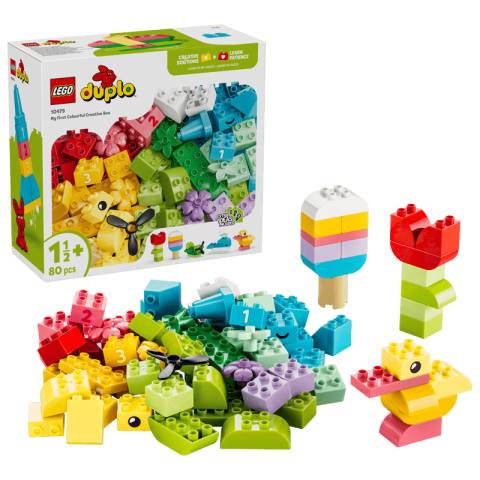 要出典 女の子 おもちゃ LEGO（レゴ）デュプロ デュプロのカラフルコンテナ