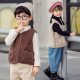 要出典 キッズ ベスト ル・フタール キッズ フリース ボアベスト