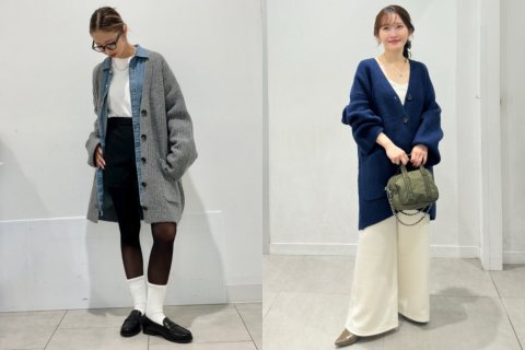 要出典 ninaru お知らせ　ユニクロ・GU　マタニティに使える服　GU スーパーオーバーサイズニットガウン