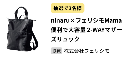 フェスタ フェリシモ　マザースリュック