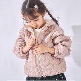 要出典 キッズアウター  女の子 エバークローゼット キルティングジャケット
